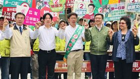 賴清德、陳菊、卓榮泰挺郭國文