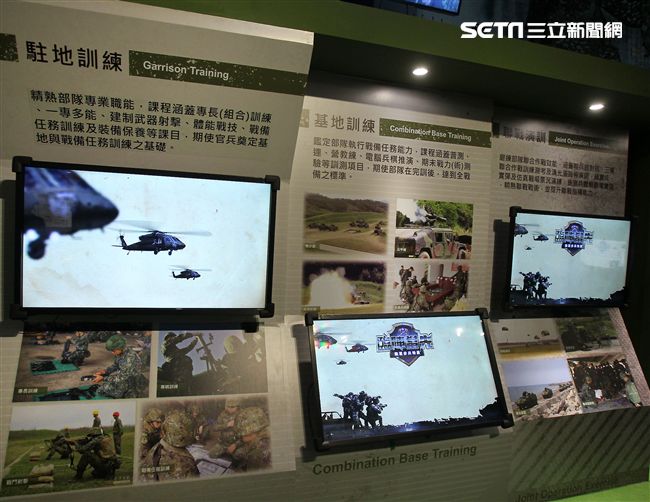 陸軍司令部舉辦「臨陣當先、步兵特展」活動，司令王信龍上將親臨主持。（記者邱榮吉/攝影）