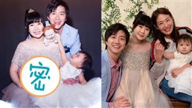 福原愛,江宏傑,小小愛,賈永婕,全家福,懷孕／翻攝自臉書