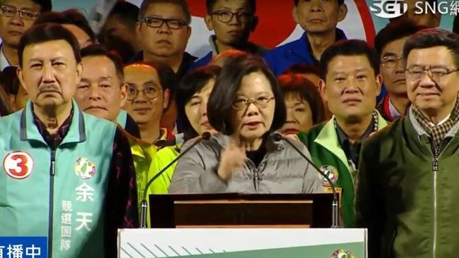 選民站出來！小英：余天過關台灣平安