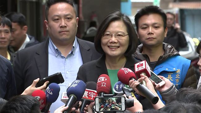 韓流失靈？蔡英文：人民盼腳踏實地者