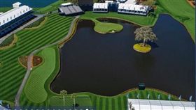 ▲TPC Swagrass球場第17洞全貌。（圖／翻攝自PGA Tour官網）