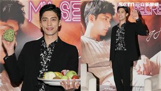 成勛超ㄎ一ㄤ訪台　狂嗑水果笑呵呵