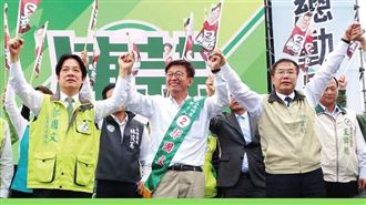 快訊／郭國文自行宣布當選台南立委