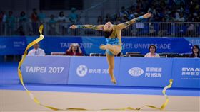 ▲宋語涵為台北世大運中華隊韻律體操國手之一。（圖／記者蔡宜瑾攝影）