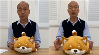 補選綠打危機牌　韓國瑜噗哧嗆這五字