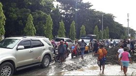 印尼暴洪。（圖／翻攝自推特）