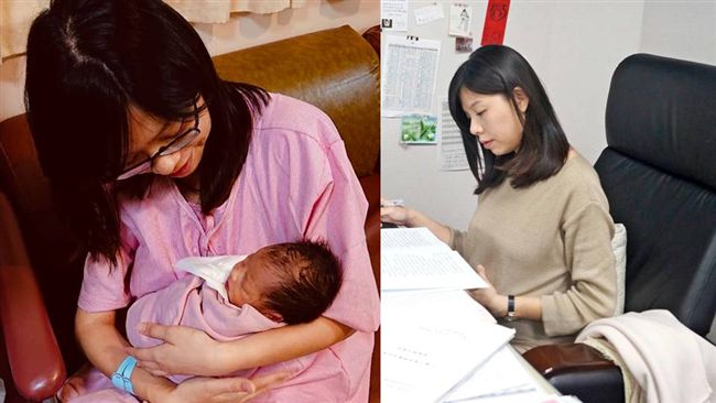 剛產女就這麼做　網友淚推洪慈庸連任