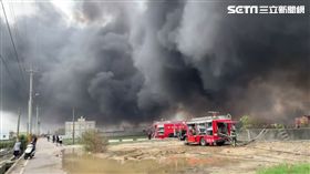 彰化西鄉垃圾場大火／翻攝畫面