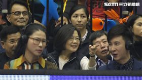 蔡英文現身HBL。（圖／記者林士傑攝影）