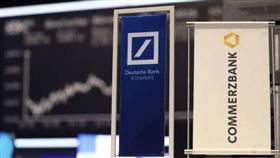 （圖／翻攝自推特）德意志銀行,Deutsche Bank,德國商業銀行,Commerzbank