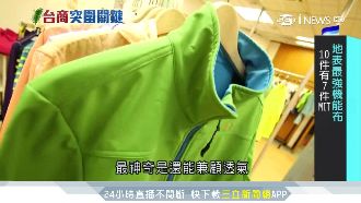 台紡織秘密武器！會呼吸的「泡沫膜」