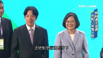 化獨派疑慮！傳賴神意在推「蔡賴配」