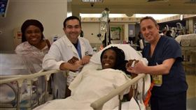 青蛙,美國,分娩,生產,下蛋,機率,雙胞胎,6胞胎,　圖／翻攝自臉書