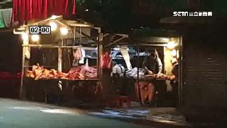 批發商夜半支解豬肉　住戶檢舉卻無用