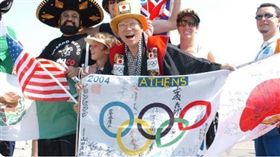 來不及見證東京盛會…日本奧運大叔　山田直稔92歲辭世／（圖／翻攝自Twitter）