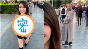 一張正妹豐滿照，連師父都忍不住回頭猛看。（圖／翻攝自爆廢公社）