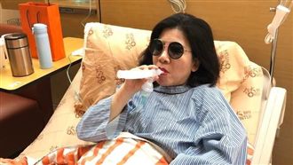 陳文茜肺腺癌開刀　透露他暖心探望