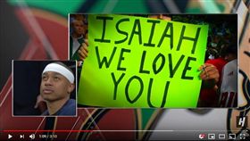▲湯瑪斯（Isaiah Thomas）重返波士頓，塞爾提克播感謝影片。（圖／翻攝自House of Highlights）