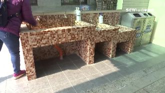 白沙屯車站廁所怪　這些設計超不人性