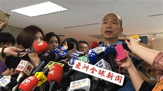民調領先 韓國瑜:我跟民眾有共鳴