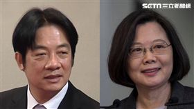 賴清德，蔡英文，組合圖，資料照