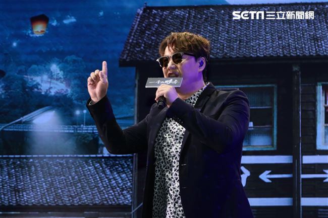 三立新週五華劇「一千個晚安」特映會主題曲歌手蕭煌奇。（記者林士傑/攝影）