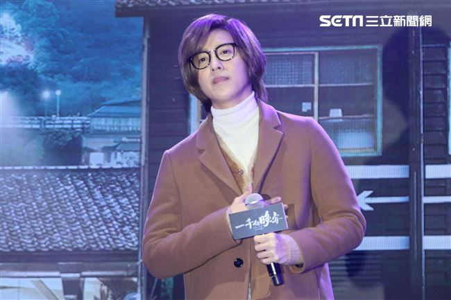 三立新週五華劇「一千個晚安」特映會主題曲歌手方炯鑌。（記者林士傑/攝影）