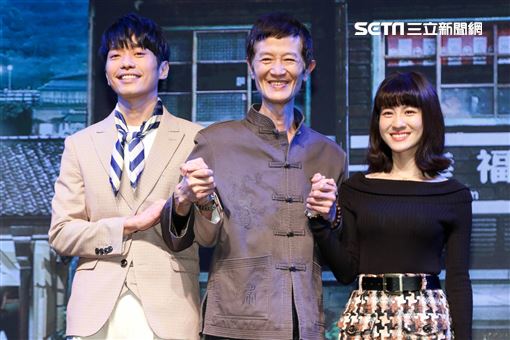 三立新週五華劇「一千個晚安」特映會張棟樑、陳博正、連俞涵。（記者林士傑/攝影）