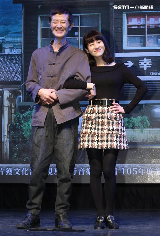 三立新週五華劇「一千個晚安」特映會陳博正、連俞涵。（記者林士傑/攝影）
