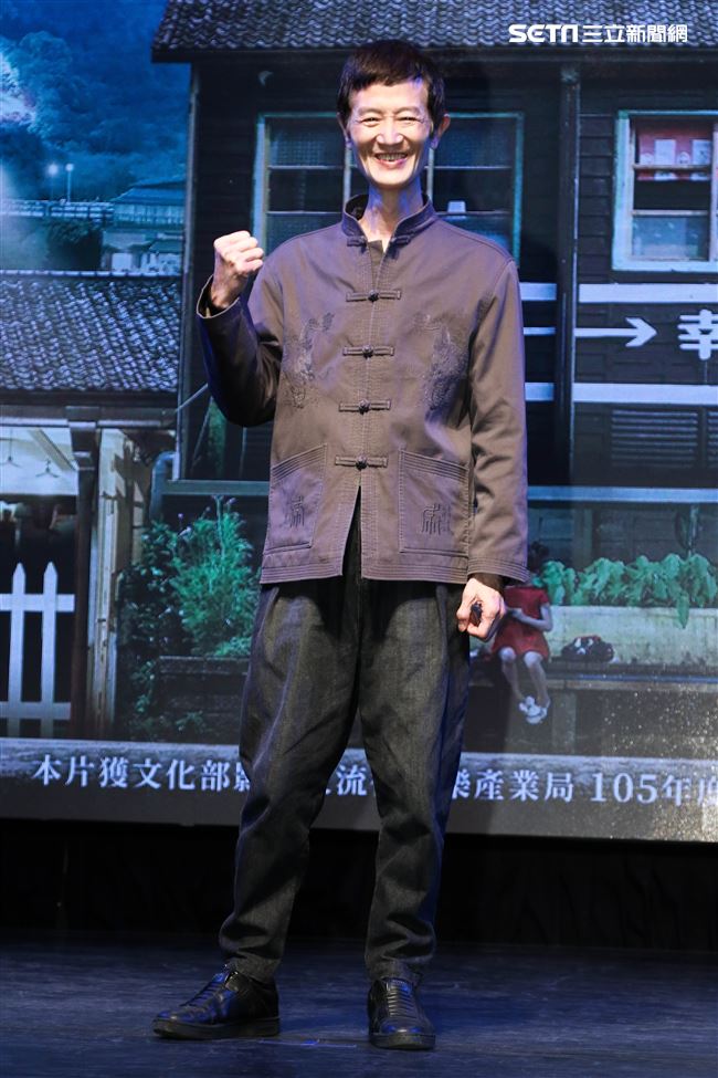 三立新週五華劇「一千個晚安」特映會陳博正。（記者林士傑/攝影）