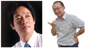 ▲賴清德及周偉航（組合圖，翻攝臉書）