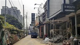 圖／逢甲大學提供,逢甲夜市拓寬工程