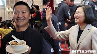 沒忘滷肉飯約 蔡英文請桃猿吃滷肉飯