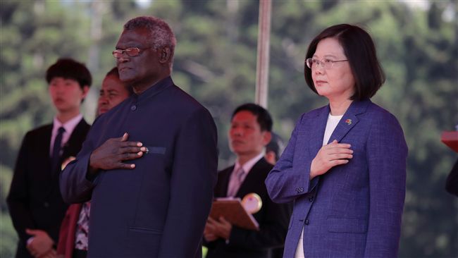 索羅門瘋傳斷交　小英一句話安定人心