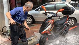 洗車,老師傅,遲緩兒,新北,記者陳啓明攝