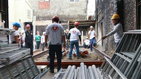 獨居7旬婦人遇祝融　寶島行善團助重建　中央社