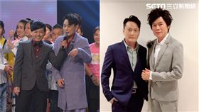 張信哲，星國義演捲上億善款。（合成圖／潮水、宏聲提供）