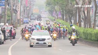 自由車環台賽南投站登場　丘陵挑戰大