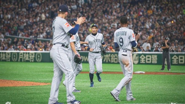 美職／一朗9球纏鬥　退場全隊抱抱