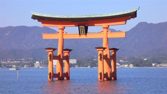 日本三景海上鳥居　6月起封閉整修