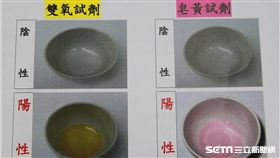 台北市食安檢驗驚喜包「過氧化氫、皂黃檢測雙試劑」免費送。（圖／台北市衛生局提供）