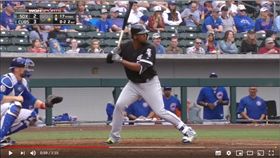 ▲白襪農場大物希曼尼茲（Eloy Jimenez）獲得13億合約。（圖／翻攝自MLB YouTube）