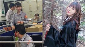 台中南區勤工派出所女警楊舒婷，美到女網友也讚嘆。（圖／翻攝爆廢公社、臉書）