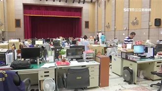 韓爆為風水搬遷　員工大禮堂克難辦公
