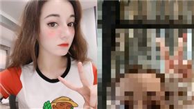 迪麗熱巴,謎之角度自拍照。（圖／迪麗熱巴微博、迪麗熱巴工作室微博）