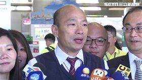 高雄市長韓國瑜抵達小港機場，將前往香港、澳門、中國深圳及廈門