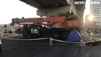 收假趕回營區　軍人騎重機遭吊車輾斃