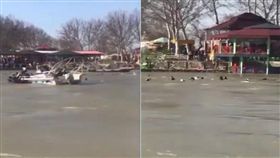 渡輪,超載,沈船,伊拉克／翻攝youtube