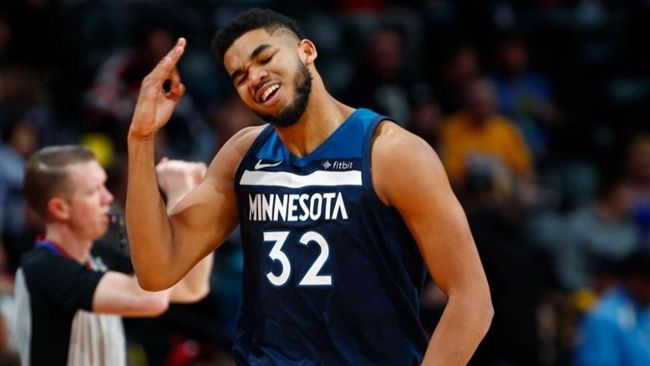 NBA／狼王唐斯！隊史總分超越愛神